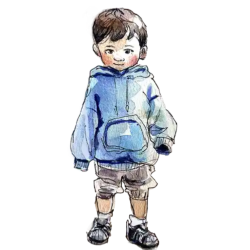 Boy-character copy