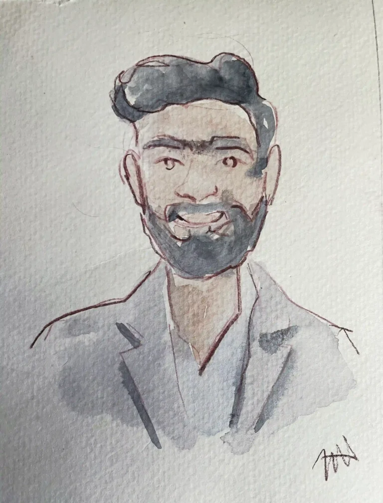 sketching-live-portrait